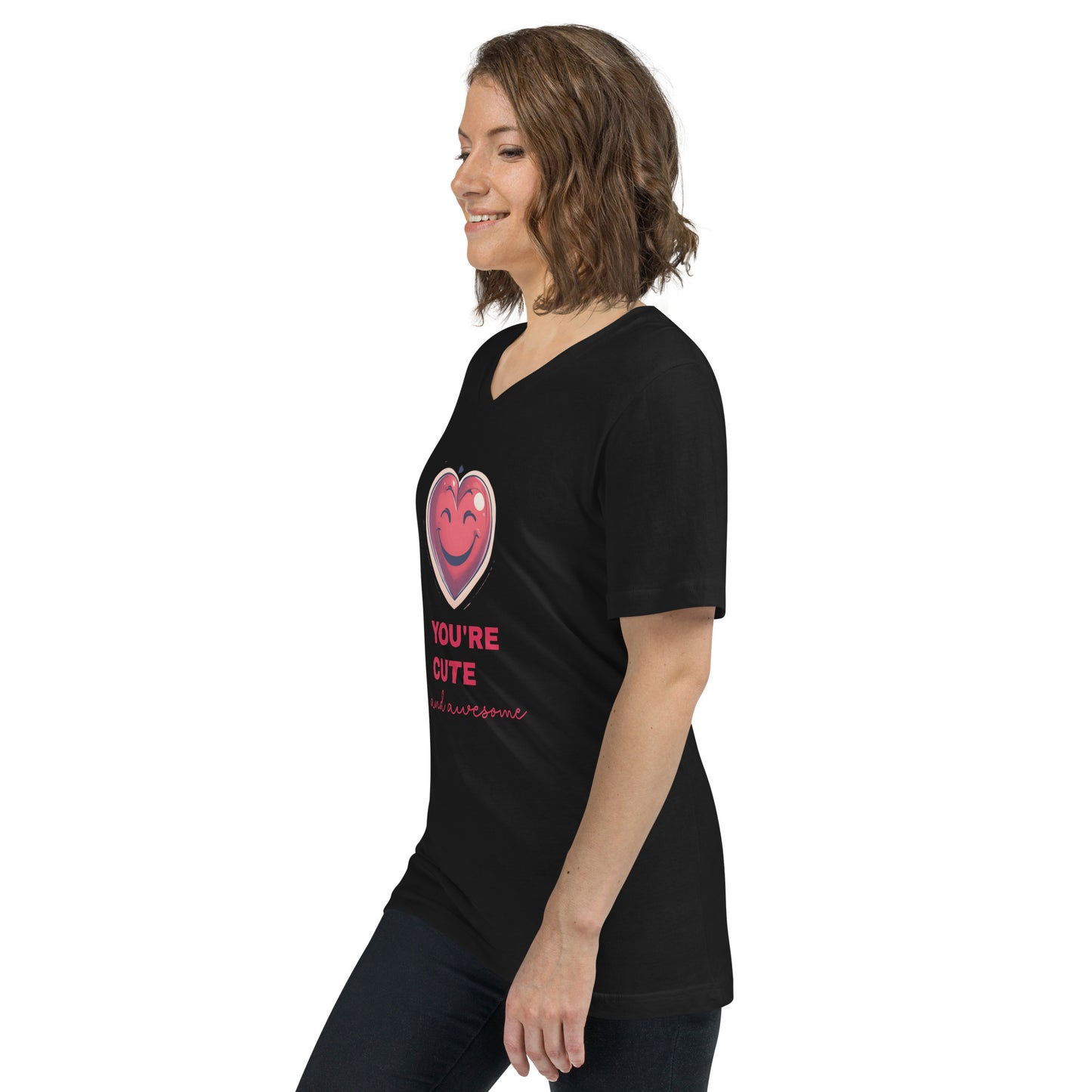 Lillian Designed V-Neck T-Shirt